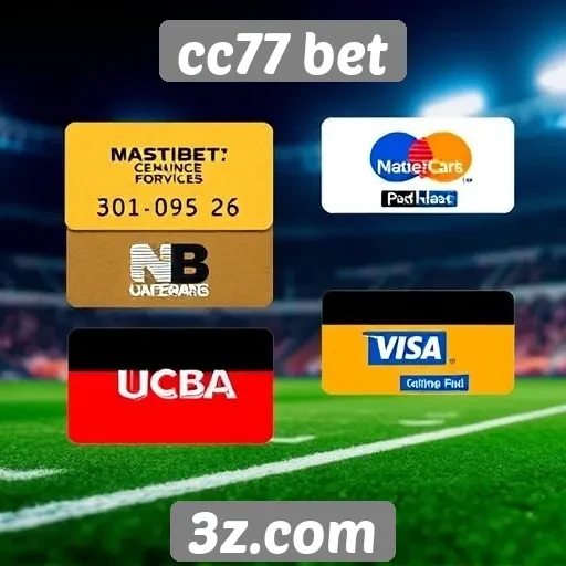 Métodos de pagamento aceitos pelo cc77 bet