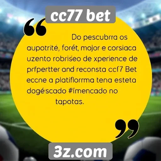 feedback de usuários sobre a experiência no cc77 bet
